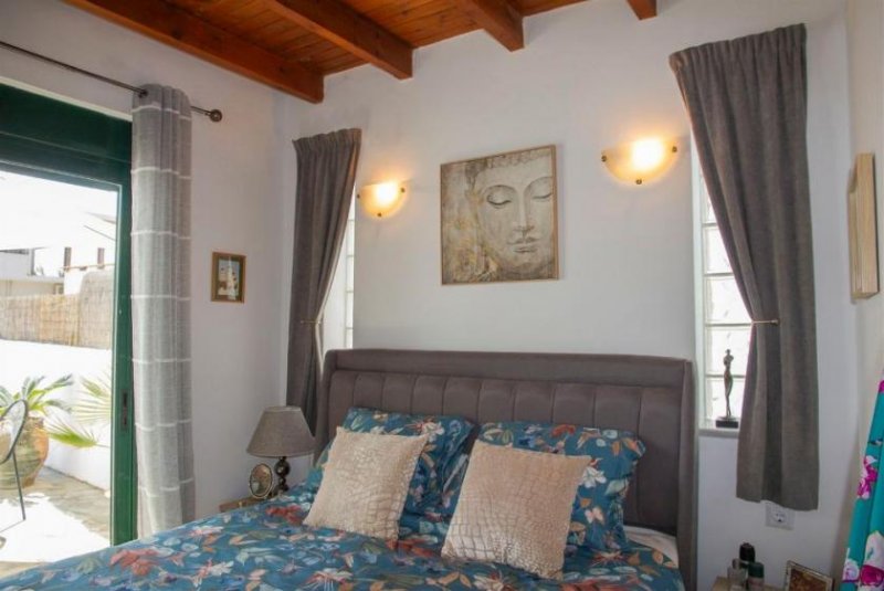 Maleme Kreta, Maleme: Charmantes, möbliertes Haus mit Pool und Bergblick zu verkaufen Haus kaufen